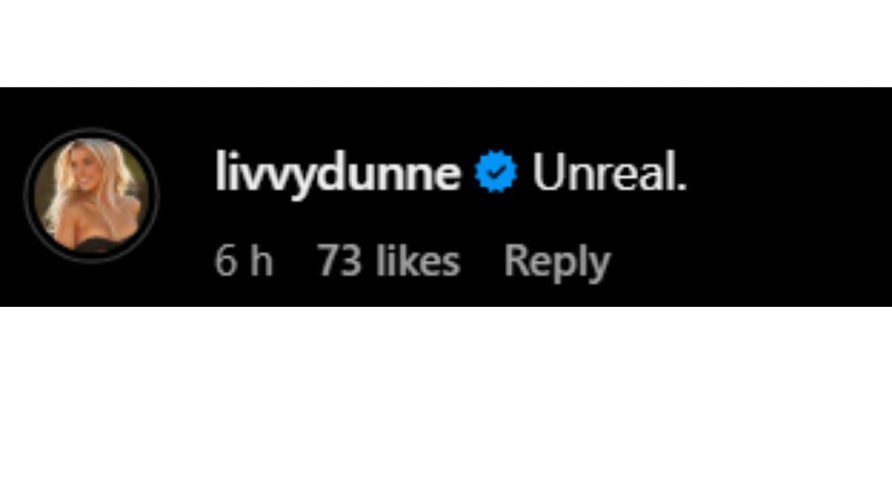 Dunne's comment via @ilonamaher
